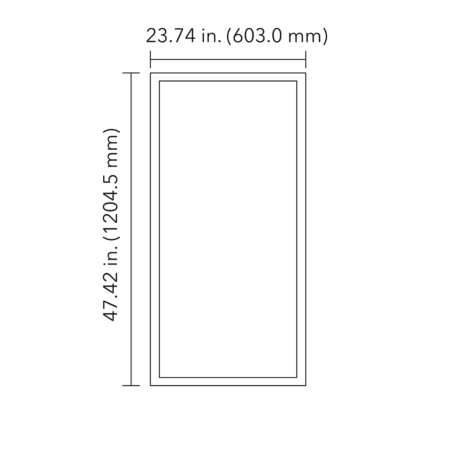2' x 4' 50W CCT Selectable LED Flat Panel